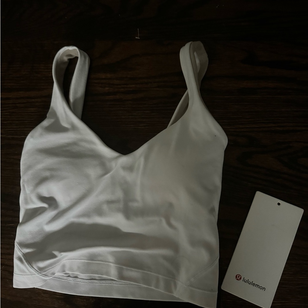 Brand new white align tank